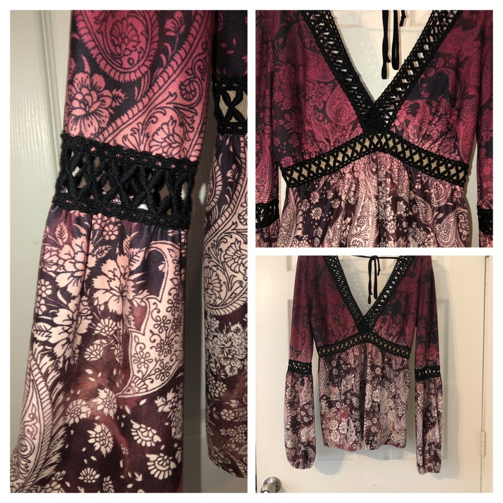 2/$30 Sexy Long Sleeve Blouse